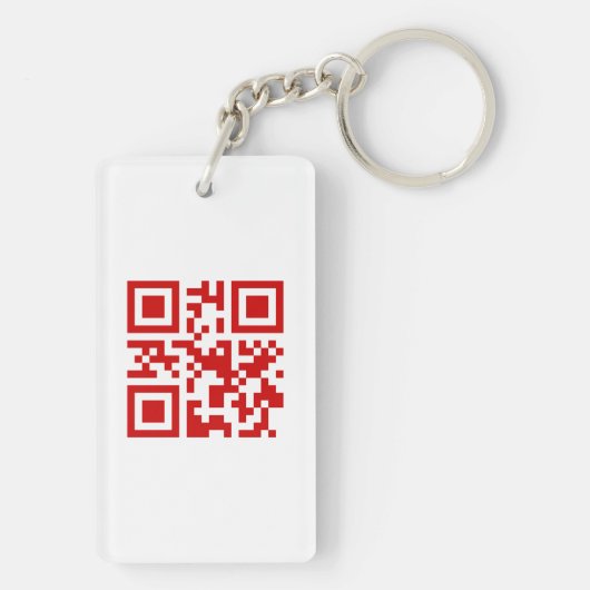 Porte-clés Bonne année ! — Code QR (Dos)