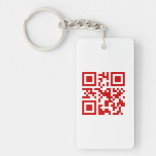 Porte-clés Bonne année ! — Code QR
