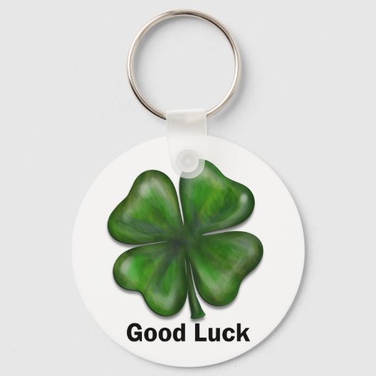 Porte-clés Bonne chance Clover (Recto)