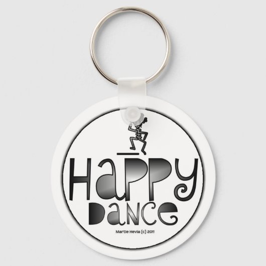 Porte-clés Bonne Danse - Un Mot Positif (Recto)