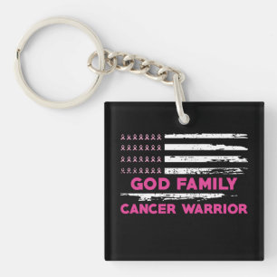 Porte-clés bonne famille conscience du cancer du sein