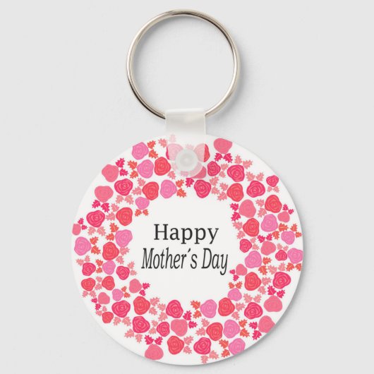 Porte-clés Bonne fête des mères (Recto)