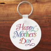 Porte-clés Bonne fête des mères (Recto)