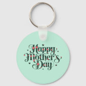 Porte-clés Bonne fête des mères (Recto)