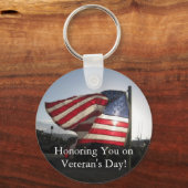Porte-clés Bonne fête des vétérans ! (Recto)