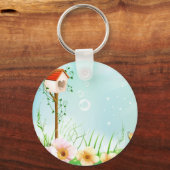 Porte-clés Bonne maison d'oiseaux (Recto)