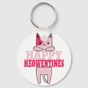 Porte-clés Bonne Meowentines Cadeaux de Saint Valentin pour