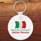Porte-clés Bonne Nonna italienne (Recto)