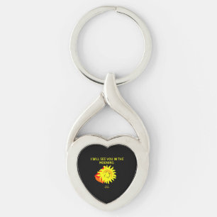 Porte-clés Bonne nuit Sun Twisted Heart Keychain