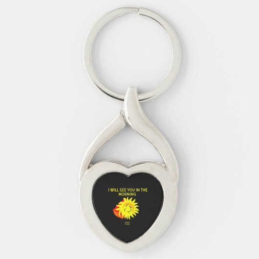 Porte-clés Bonne nuit Sun Twisted Heart Keychain (Devant)