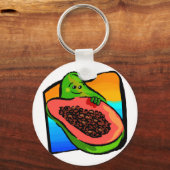 Porte-clés Bonne Papaya (Recto)