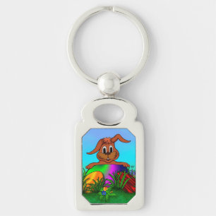 Porte-clés Bonne Pâques ! Lapin de Pâques