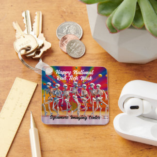 Porte-clés Bonne Semaine nationale de la technologie Rad