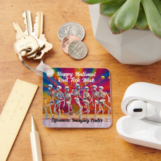 Porte-clés Bonne Semaine nationale de la technologie Rad (Bureau)