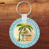 Porte-clés Bonne vie à Mermaid (Recto)