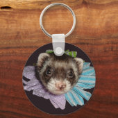 Porte-clés Bonnie Le Porte - clé Fleur Du Ferret (Recto)