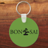 Porte-clés Bonsai Silhouette (Recto)