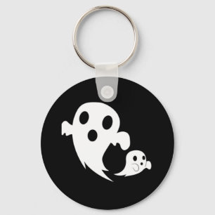 Porte-clés Boo blanc