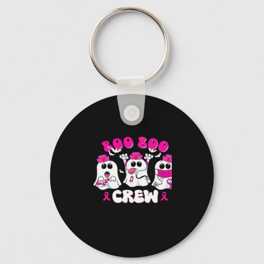 Porte-clés Boo Boo Crew Nurse Halloween Costume Fantôme (Recto)