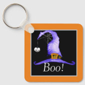 Porte-clés Boo ! Casquette de sorcières (Recto)