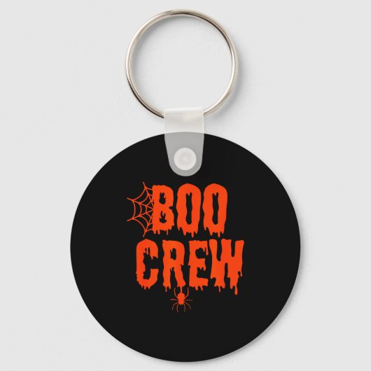 Porte-clés Boo Crew Funny Halloween Shirt For Group Costume F (Recto)
