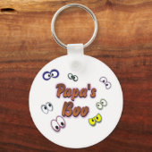 PORTE-CLÉS BOO EYES PAPA (Recto)
