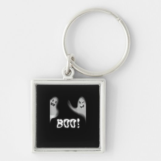 Porte-clés Boo ! Halloween effrayant cachant Funny Peekaboo (Devant)