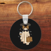 Porte-clés Boo Jee Boujee Ghost Halloween October Vibes Soky (Recto)