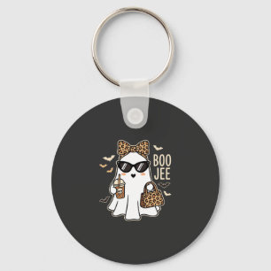 Porte-clés Boo Jee Cute Ghost Halloween Leopard Design_1