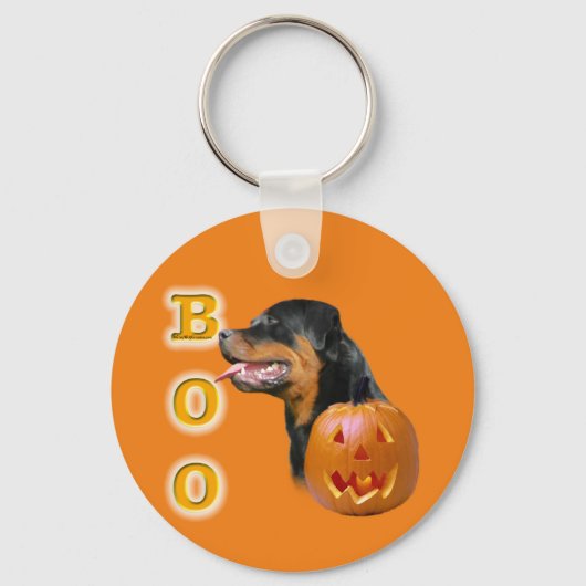 Porte-clés Boo Rottweiler (Recto)