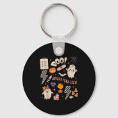 Porte-clés Boo Soky Peds Crew Ghost Pediatric Nurse Halloween (Recto)