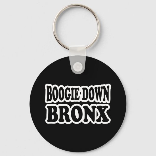 Porte-clés Boogie Down Bronx, NYC (Recto)