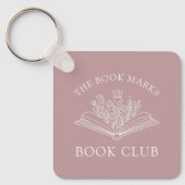 Porte-clés Book Club Personalized Member's Gift (Recto)