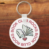 Porte-clés Book Club Rocks (Recto)