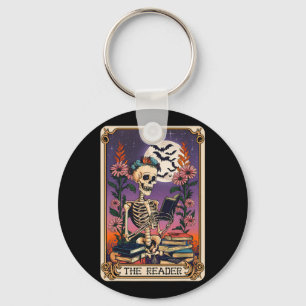 Porte-clés Book Lover Tarot Card The Reader Mystic Funny Skin