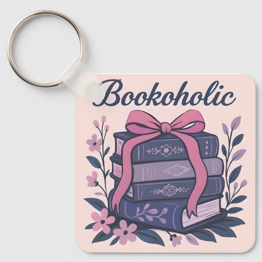 Porte-clés Bookoholic (Recto)