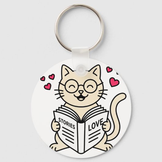 PORTE-CLÉS BOOKS LOVER (Verso)