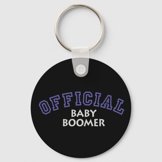 Porte-clés Boomer de bébé officiel - Bleu (Recto)
