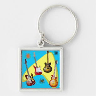 Porte-clés Boomerang de guitare