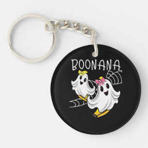 Porte-clés Boonana Fantôme Mignon Banane Halloween