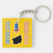 Porte-clés Booster de rêve et Rocket potentielle (Dos)