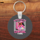 Porte-clés Boots And Bling It's Cowgirl Thing Black History G (Recto)