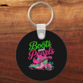 Porte-clés Boots To The Ground Nk Cowgirl  (Recto)