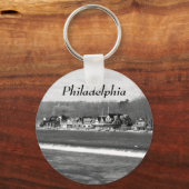 Porte-clés Boouse Row hiver b/w (Recto)