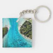 Porte-clés Bora Bora - Chemin Vers L'Océan (Dos)