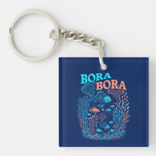 Porte-clés Bora Bora Coral Reef