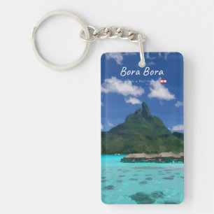Porte-clés Bora Bora, Polynésie française - Résort de plage é