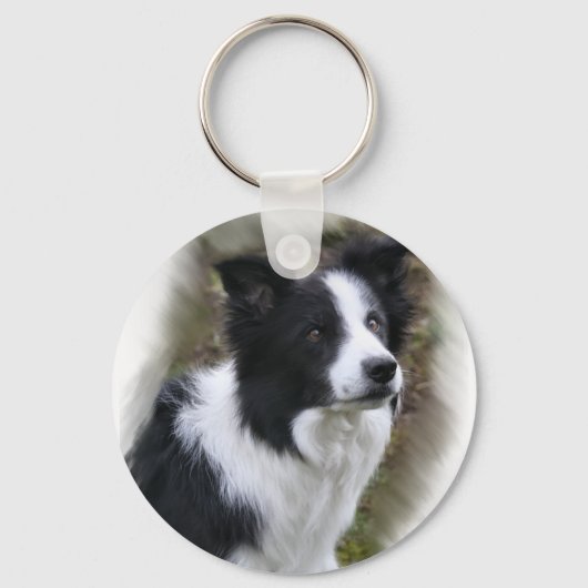 Porte-clés Border Collie Art Gifts (Recto)