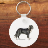 Porte-clés Bordure Collie (Recto)