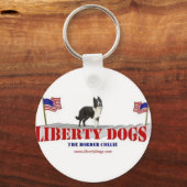 Porte-clés Bordure Collie (Recto)